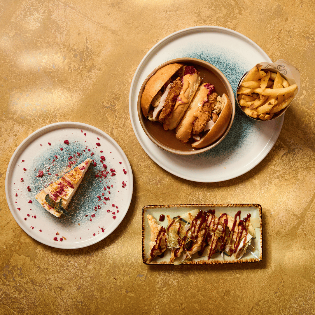 Festive food at Slug & Lettuce