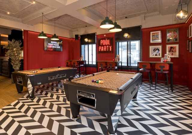 Pool Tables at Rita's
