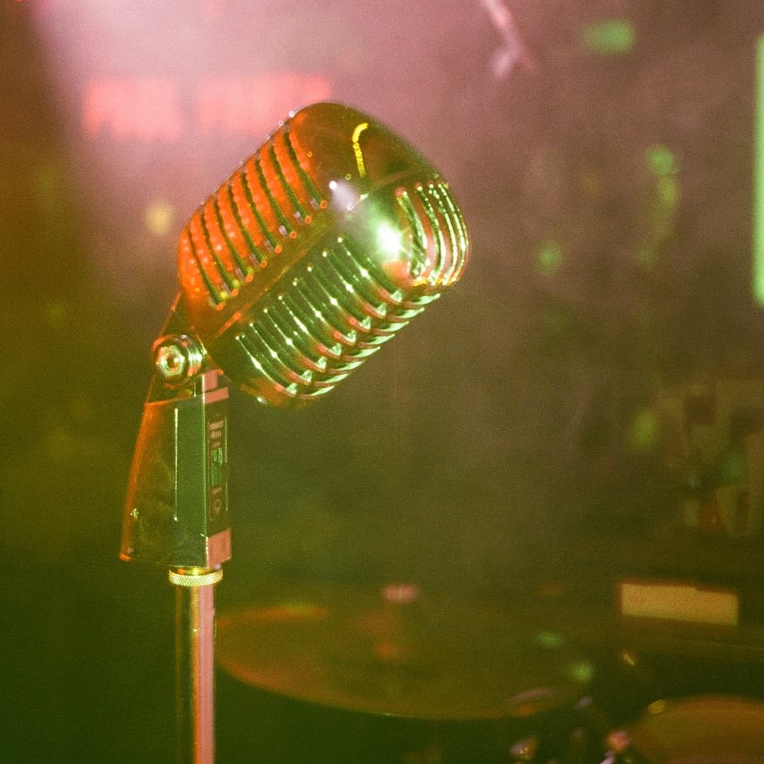 Microphone at Rita's