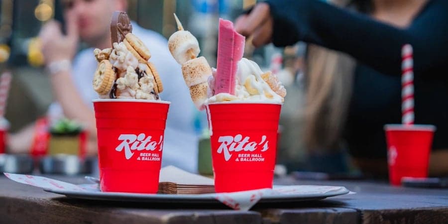 BYO Sundae at Rita's