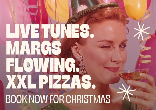 Book Now for Christmas at Rita's, Leeds