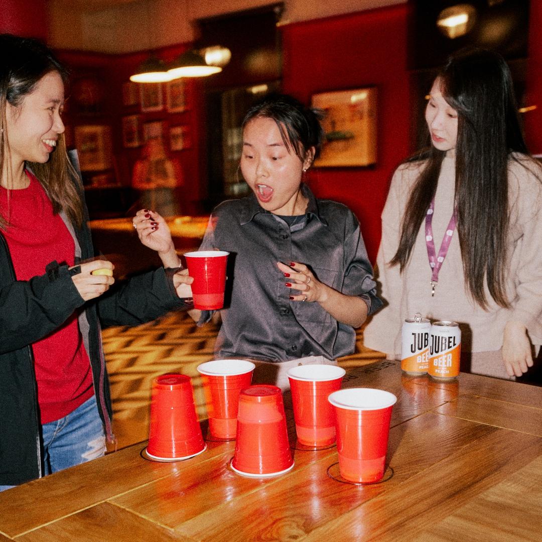 Beer Pong at Rita's