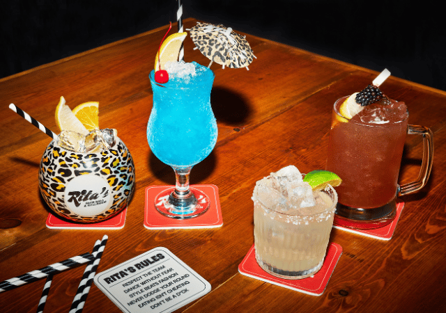Non-alcoholic cocktail selection