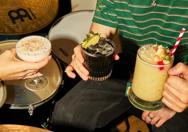 Selection of Rita's cocktails