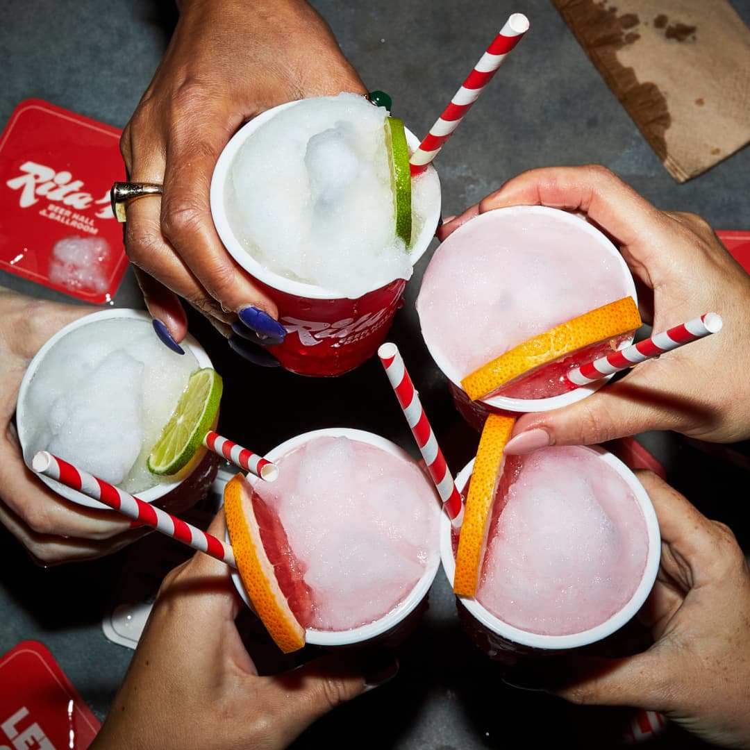 Six Quid Slushies at Rita's