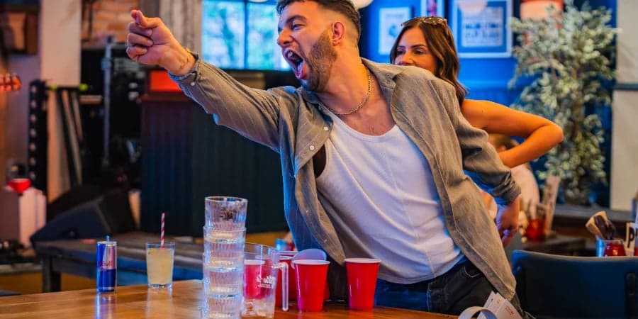 Beer Pong at Rita's