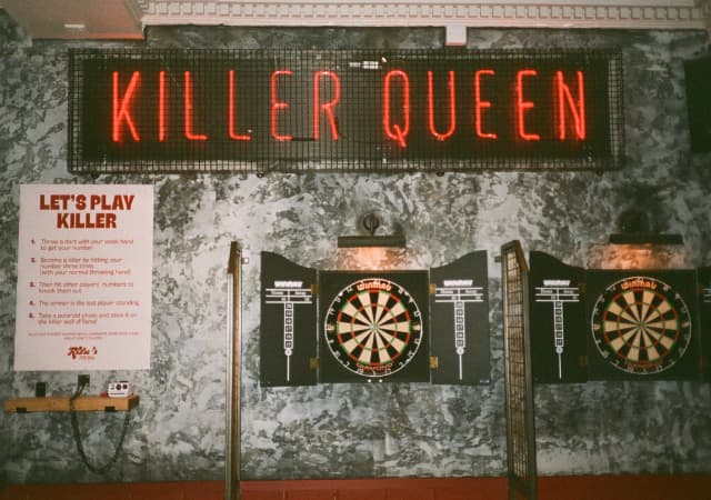 Play Darts at Rita's