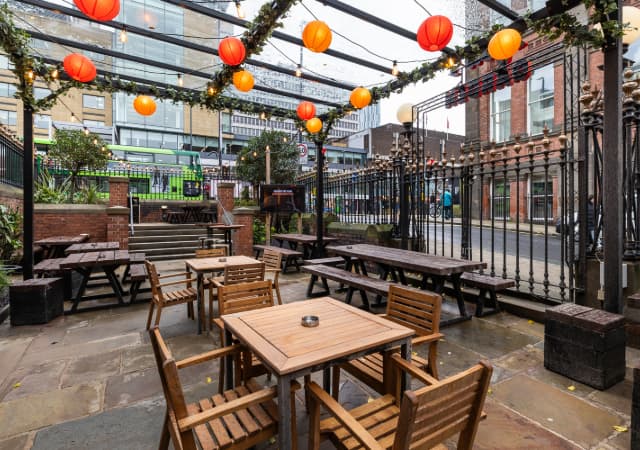 Rita's beer garden