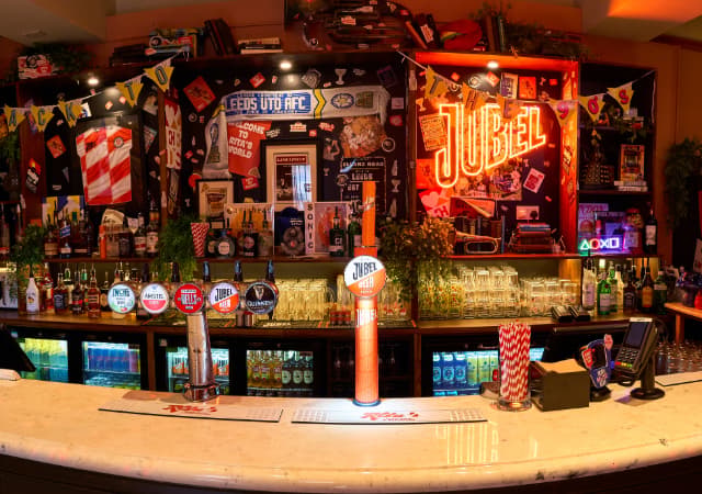 Draught selection at Rita's, Leeds