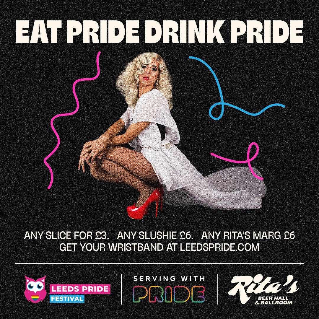 Eat Pride, Drink Pride at Rita's