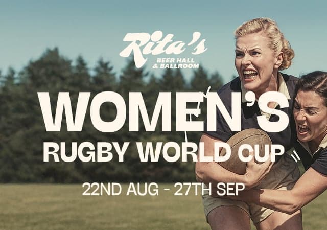 Women's Rugby World Cup live at Rita's, Leeds