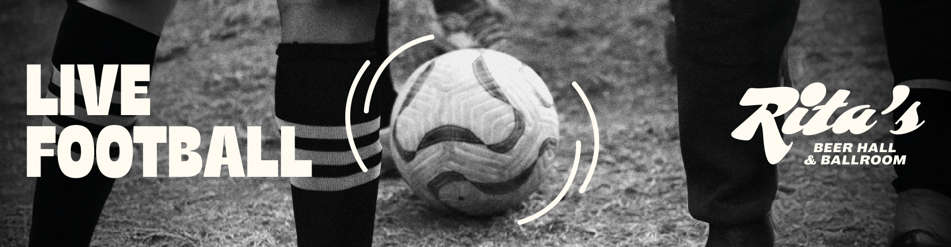 Live football at Rita's, Leeds