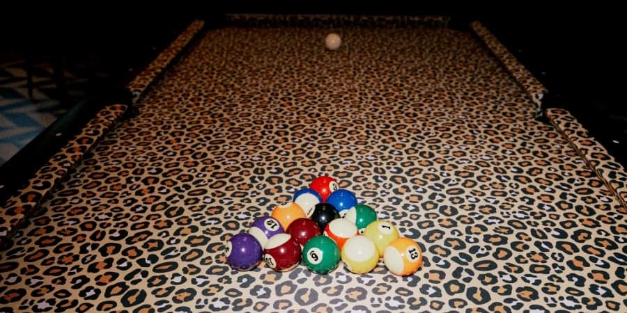 Play pool at Rita's