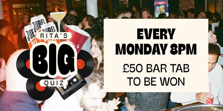 Rita's Big Quiz Every Monday at Rita's