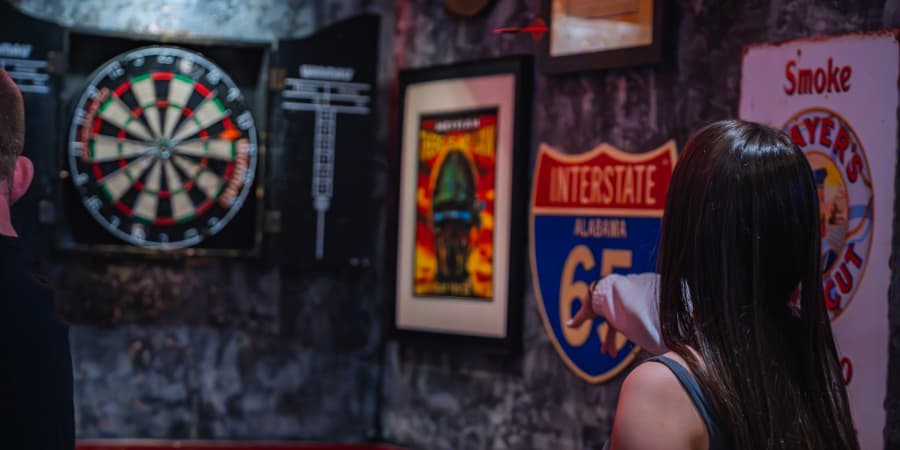 Play darts at Rita's