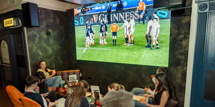 Watch live sport at Rita's