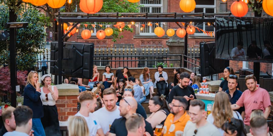 Rita's beer garden