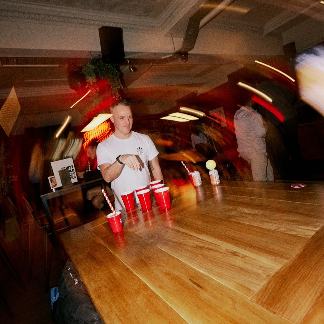 Beer Pong at Rita's