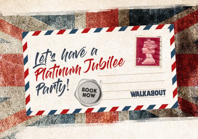 Let's have a Platinum Jubilee party! Book Now