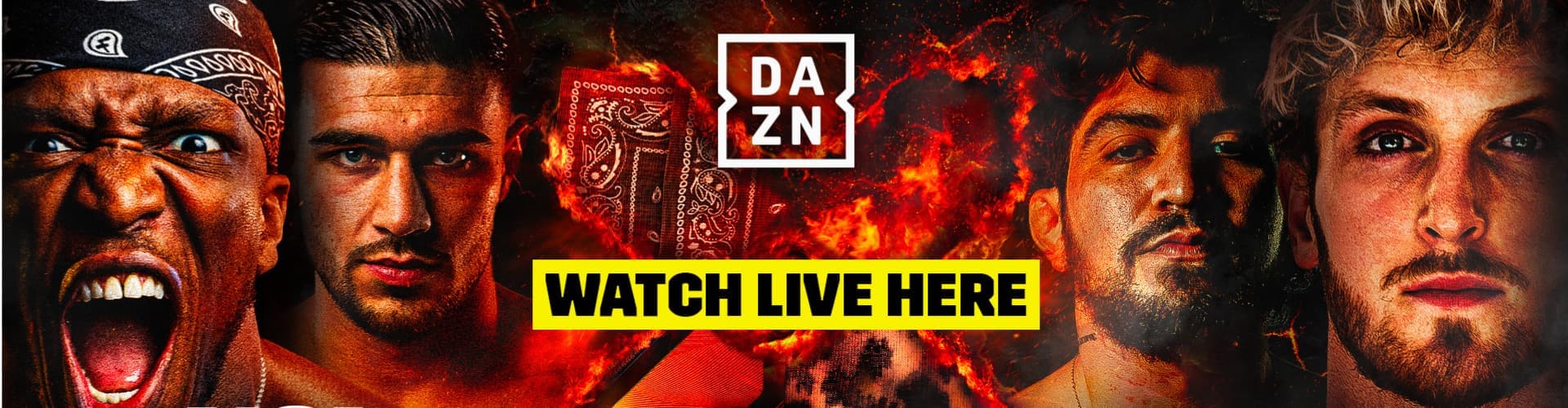 KSI vs Tommy Fury, Saturday 14th October live on Dazn