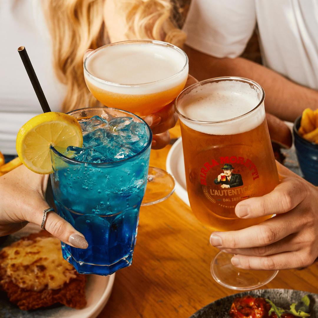 Bottomless brunch drinks