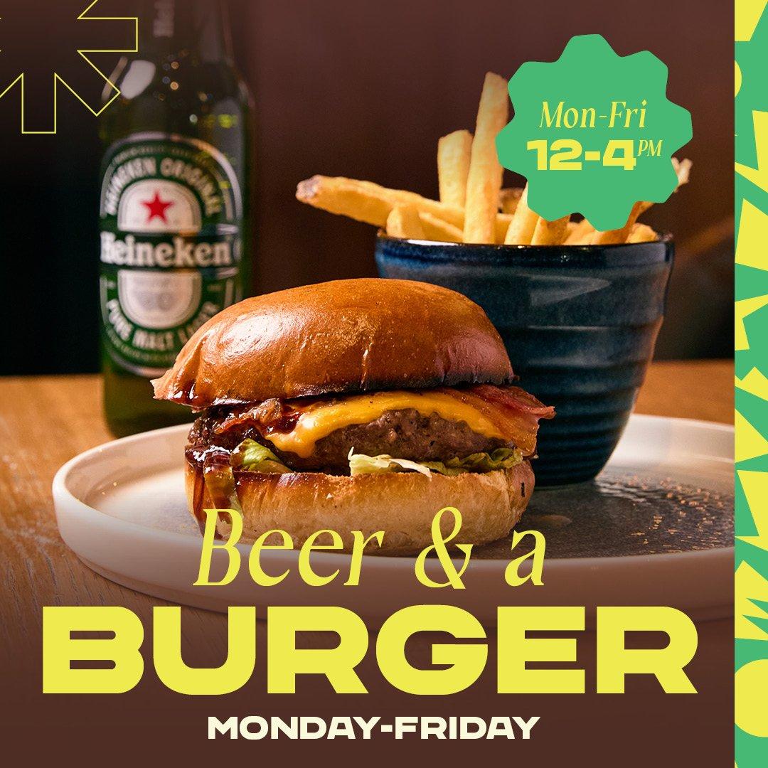 Burger & A Drink