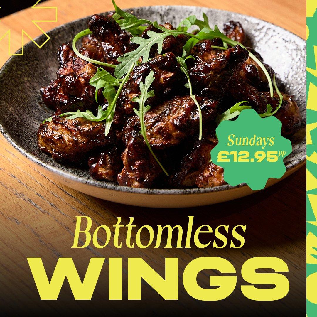 Bottomless Wing Offer at Walkabout