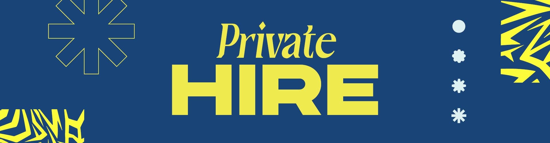 Private Hire at Walkabout