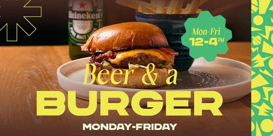BURGER AND BEER