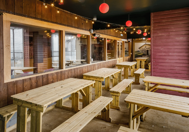 photo of beer garden at Walkabout