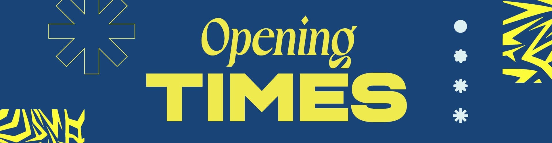 Opening times at Walkabout