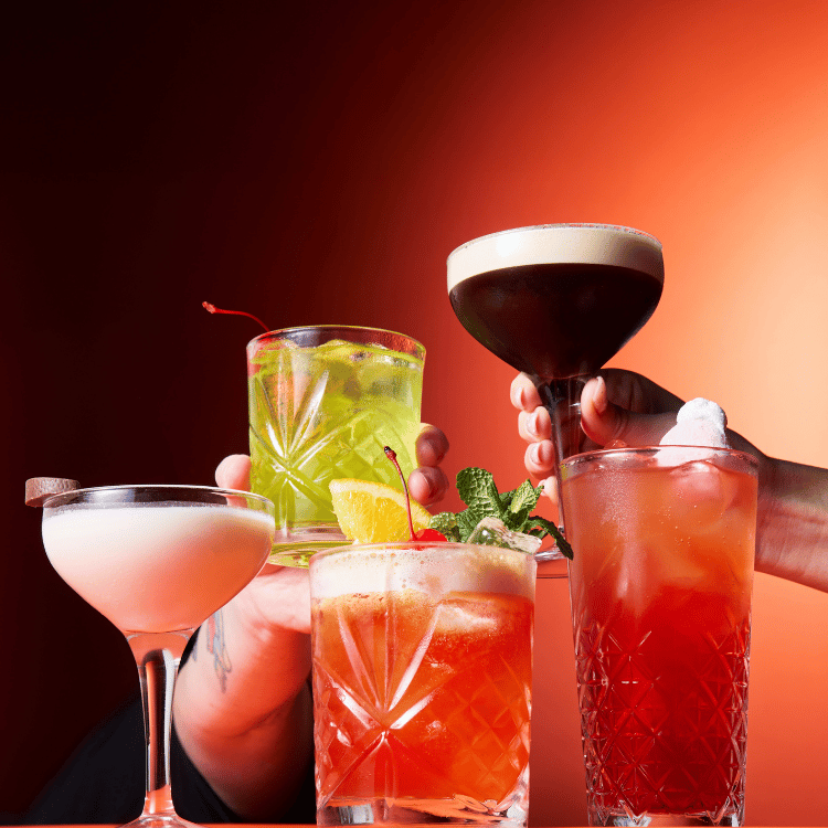 Boozy brunch drinks at Walkabout