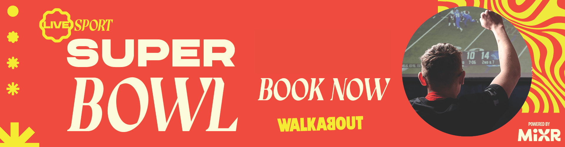 Super Bowl at Walkabout