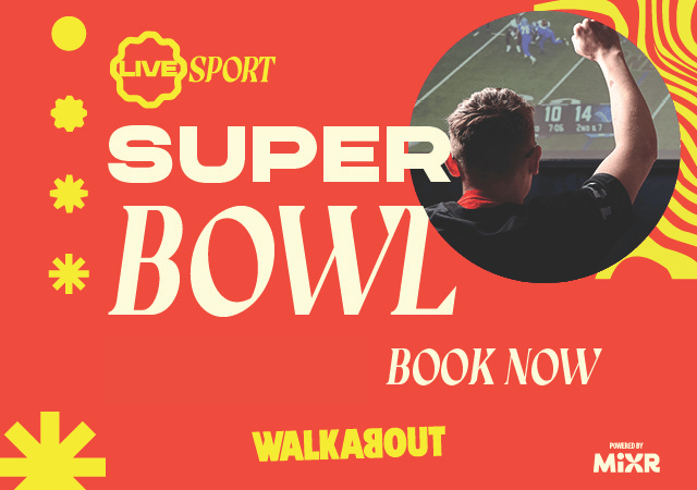 Super Bowl at Walkabout