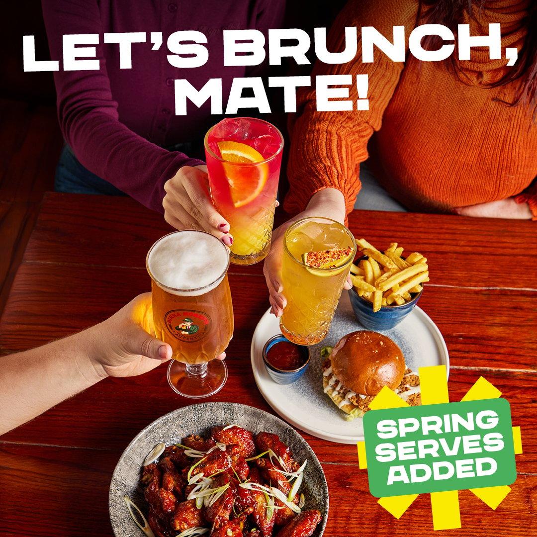 Spring Boozy Brunch at Walkabout