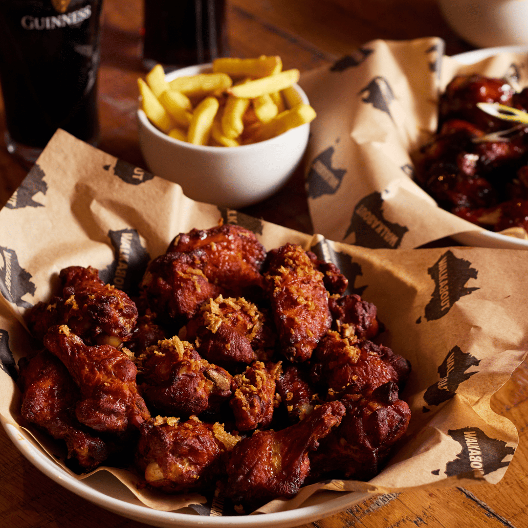 Food for the Conference League at Walkabout