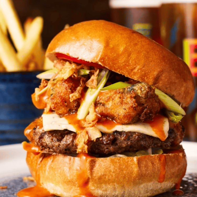 Tasty Chicken Burger