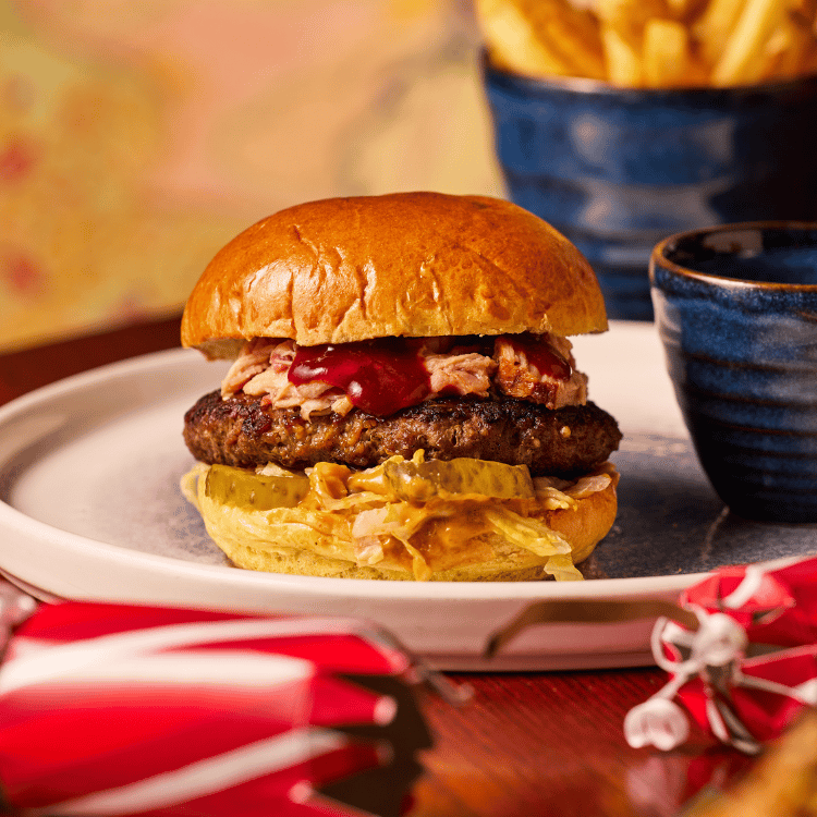 Christmas Burger at Walkabout