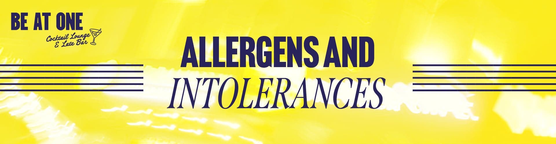 Allergies and Intolerences
