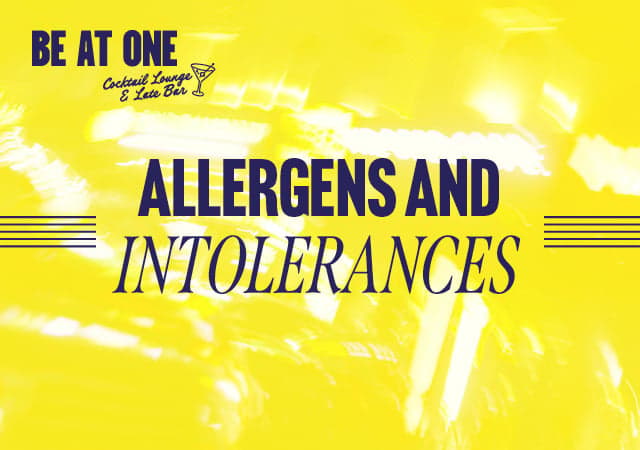 Allergies and Intolerences