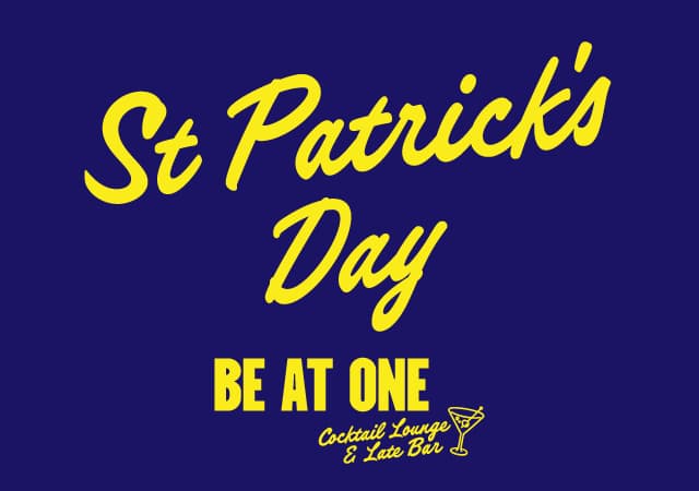 St Patrick's Day at Be At One