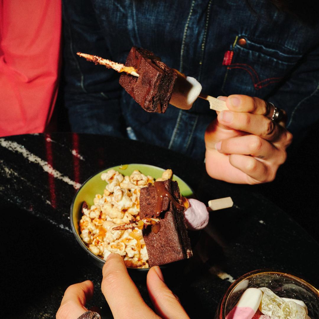 Double Chocolate Brownie & Marshmallows at Be At One