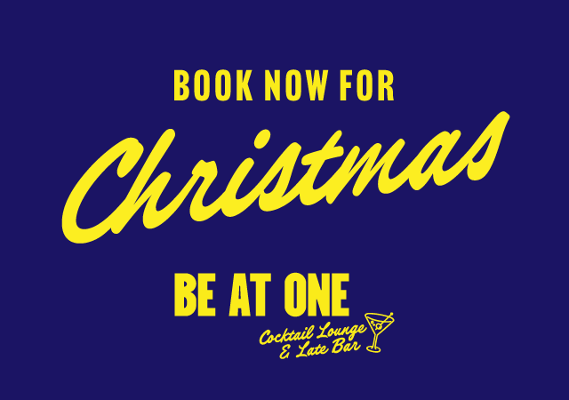 Book Now For Christmas at Be At One