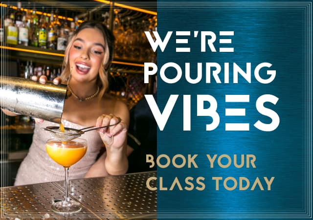 Girl mixing a cocktail during a cocktail masterclass at Be At One Farringdon