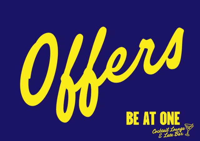Offers at Be At One