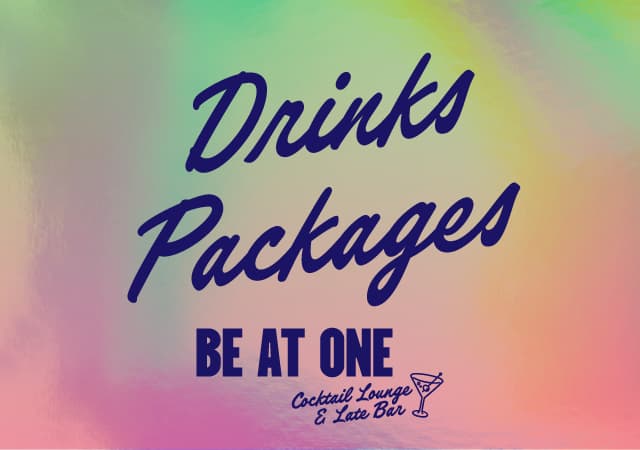 Drink Packages at Be At One