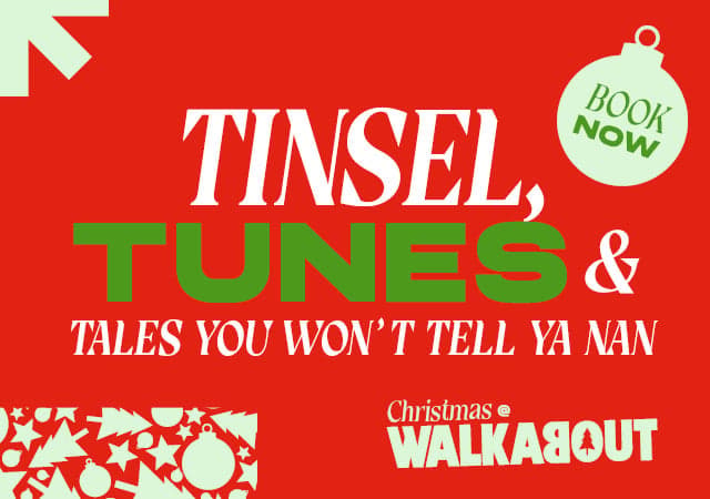 Book Now for Christmas at Walkabout Birmingham