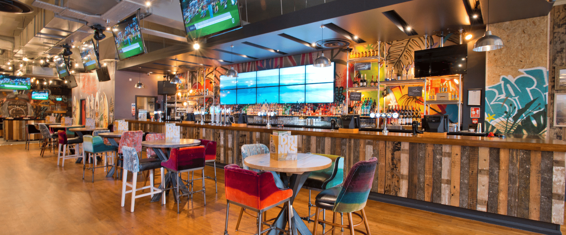 Bar at Walkabout Colchester