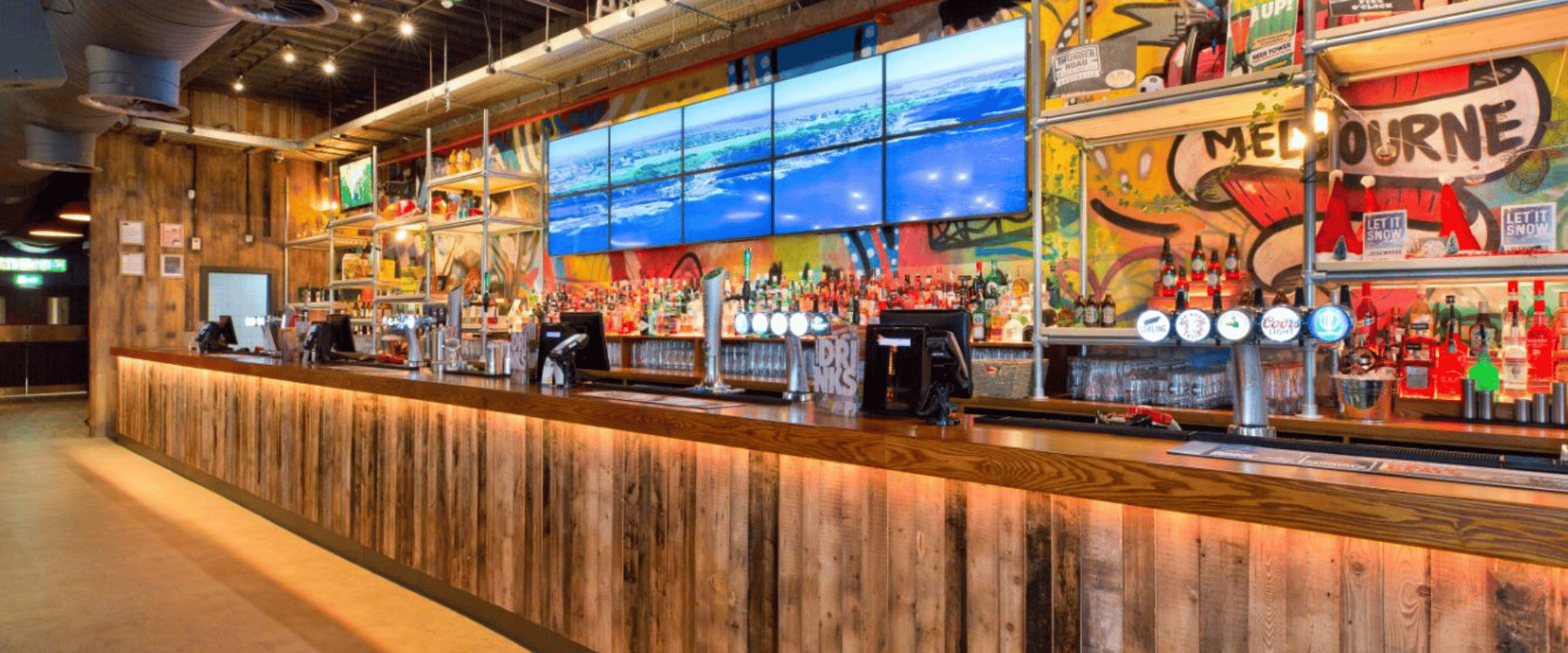 Bar at Walkabout Glasgow