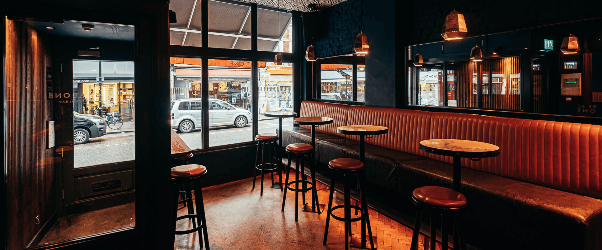 Indoor area of Be At One Battersea
